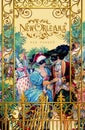 Historic Iconic Classic New Orleans Greeting Card Balcony Scene