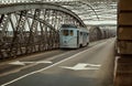 Historic image of a Brisbane Australia Bus/Train