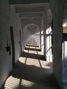 jail cell corridor Royalty Free Stock Photo