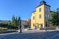 The historic industrial landscape in Norrkoping, Sweden Royalty Free Stock Photo