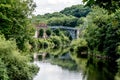 The Historic Iron Bridge along the River Severn, UK Royalty Free Stock Photo