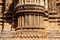Historic Jagadish temple in Udaipur built in 1651, shows intricate sculpture Royalty Free Stock Photo