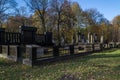 Historic Jewish cemetery in the city of Lodz, Poland Royalty Free Stock Photo