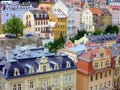 Historic Karlovy Vary, Czech Republic Royalty Free Stock Photo