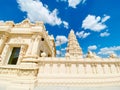 Historic Karya Siddhi Hanuman Hindu Temple on a sunny day