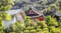 Historic Kiyomizudera temples in Kyoto Japan