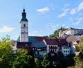 Historic ÃÂ kofja Loka, Slovenia Royalty Free Stock Photo