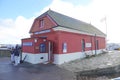 Historic lifeboat house in England