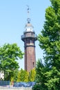 Lighthouse on the Baltic Sea Royalty Free Stock Photo