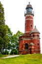 Historic Lighthouse of Kiel-Holtenau in Germany