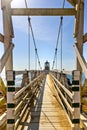 Historic Lighthouse Point Bonita, Marin Headlands California Royalty Free Stock Photo