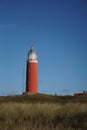 Historic Lighthouse Texel in the Netherlands Royalty Free Stock Photo