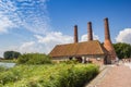 Historic lime kiln factory in Enkhuizen