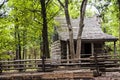 Historic log cabin Royalty Free Stock Photo