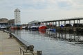 Historic Low lights Tower North Shields. Royalty Free Stock Photo