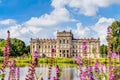 Historic Ludwigslust Palace in northern Germany