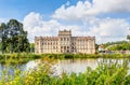 Historic Ludwigslust Palace in northern Germany