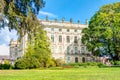 Historic Ludwigslust Palace in northern Germany