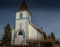 Historic Luthern Church still stands Markerville Alberta Canada