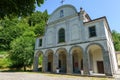 Historic Madonna del Carmelo church at Tarsogno, Parma province Royalty Free Stock Photo