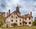 Historic mansion in Batsto Village is located in Wharton State Forest in Southern New Jersey. United States. Royalty Free Stock Photo