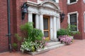 Historic Mansion Entrance and Decor in Duluth Royalty Free Stock Photo