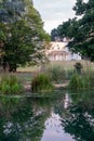 Historic mansion at Gunnersbury Park and Museum on the Gunnersbury Estate, London UK. Photographed in the early mornng. Royalty Free Stock Photo