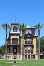 Historic Mansion Landmark Owned by State of Texas Royalty Free Stock Photo