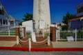 Historic Marker at Fenwick Lighthouse