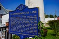 Historic Marker at Fenwick Lighthouse