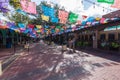Historic Market Square Mexican Shopping Center tourist destination in San Antonio Texas
