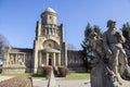 Historic Masaryk lookout tower of independence in Horice in Czech republic, sunny day Royalty Free Stock Photo