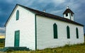 Historic McDougall Church,first in Alberta. Morley,Alberta,Canada
