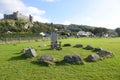 Historic stone castle in Wales