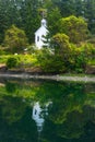 Country Church in Roche Harbor San Juan Island Washington Royalty Free Stock Photo