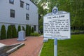 Concord town center, Massachusetts, USA Royalty Free Stock Photo