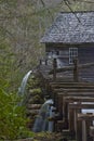 Historic Mingus Mill Building at Great Smoky Mountains National Park