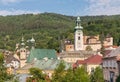 Historic mining town Banska Stiavnica in Slovakia