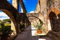 Beautiful View of Historic Mission San Jose in San Antonio, Texas. Royalty Free Stock Photo