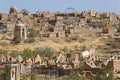 Historical Mizdakhan cemetery, in Nukus, Uzbekistan Royalty Free Stock Photo