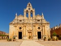 The historic monastery church in the famous Arkadi Monastery