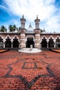 Historic mosque, Masjid Jamek at Kuala Lumpur, Malaysia