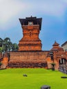 The historic mosque tower located in Kudus, Central Java Royalty Free Stock Photo