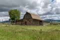 Historic Moulton Barn in Grand Teton National Park Royalty Free Stock Photo
