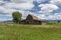 Historic Moulton Barn in Grand Teton National Park Royalty Free Stock Photo