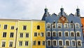 Historic municipal buildings of German town Burghausen