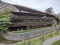 Historic Museum with river wooden structure