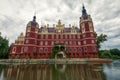 Historic muskau castle of pueckler in saxony germany Royalty Free Stock Photo