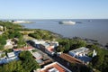 Historic neighborhood in Colonia del Sacramento, Uruguay Royalty Free Stock Photo