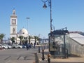 The historic new mosque of Algiers in the city center, in the Algerian capital Royalty Free Stock Photo